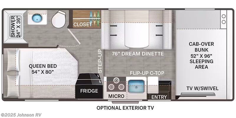 2024 Thor Motor Coach Chateau 22E - Used Class C For Sale by Johnson RV in Sandy, Oregon