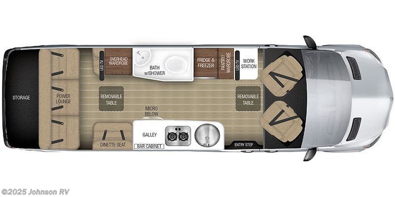 2017 Airstream Tommy Bahama Interstate Grand Tour - Used Class B For Sale by Johnson RV in Sandy, Oregon