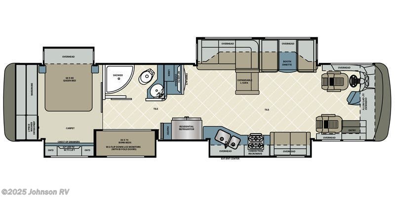 2016 Forest River Berkshire XL 40BH - Used Class A For Sale by Johnson RV in Sandy, Oregon