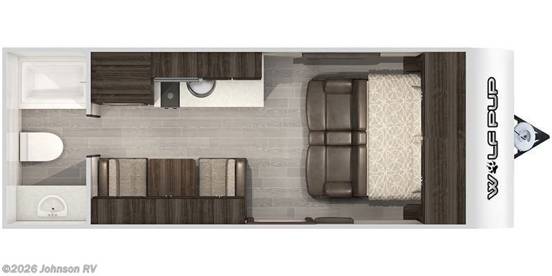 2020 Forest River Cherokee Wolf Pup 16FQ - Used Travel Trailer For Sale by Johnson RV in Sandy, Oregon