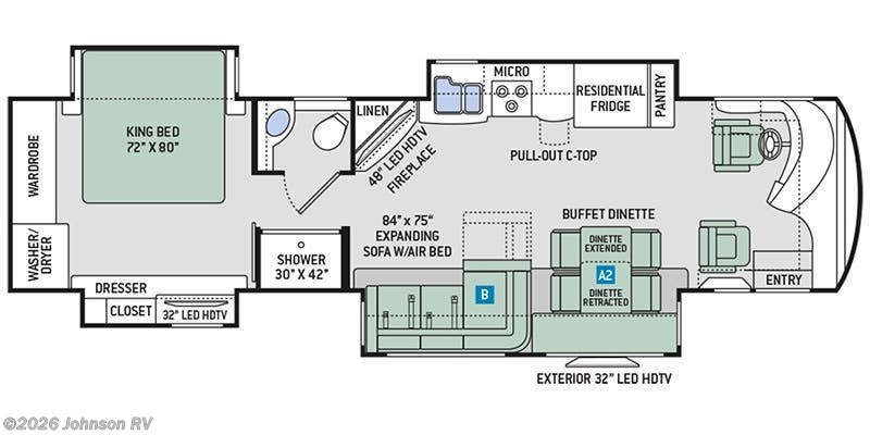 2017 Thor Motor Coach Tuscany XTE 36MQ - Used Class A For Sale by Johnson RV in Sandy, Oregon