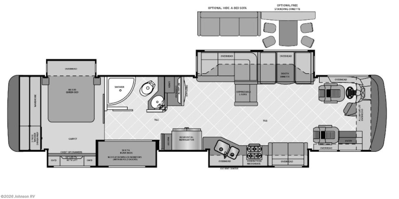 2016 Forest River Berkshire XL 40BH - Used Class A For Sale by Johnson RV in Sandy, Oregon