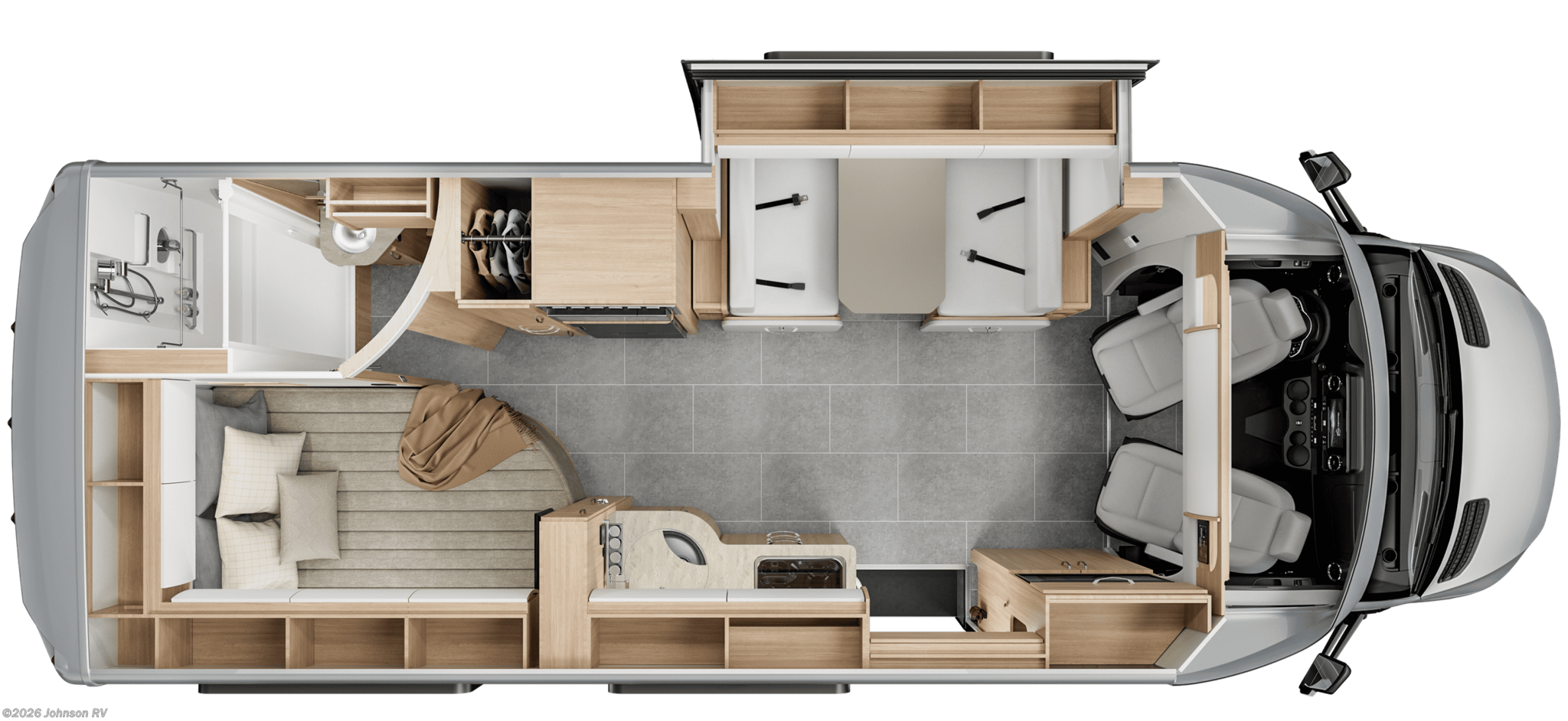 2026 LEISURE TRAVEL UNITY CB Floorplan