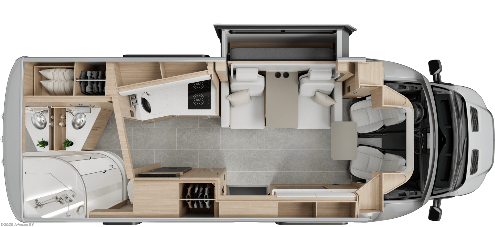 2025 LEISURE TRAVEL WONDER MBL Floorplan