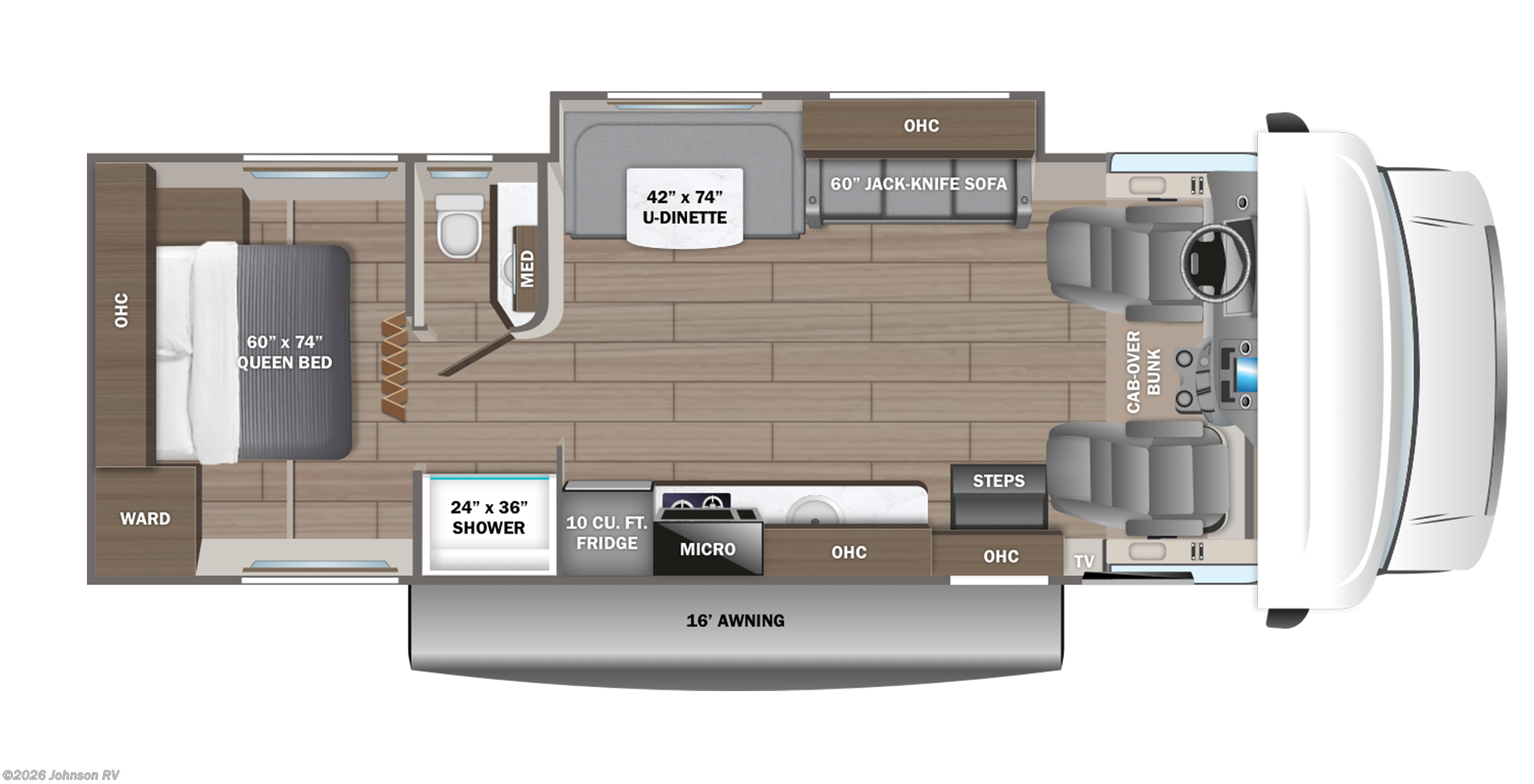 2026 JAYCO Redhawk SE 29K Floorplan