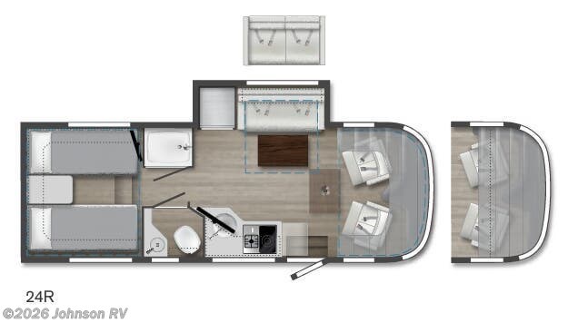 2025 WINNEBAGO NAVION 24R Floorplan