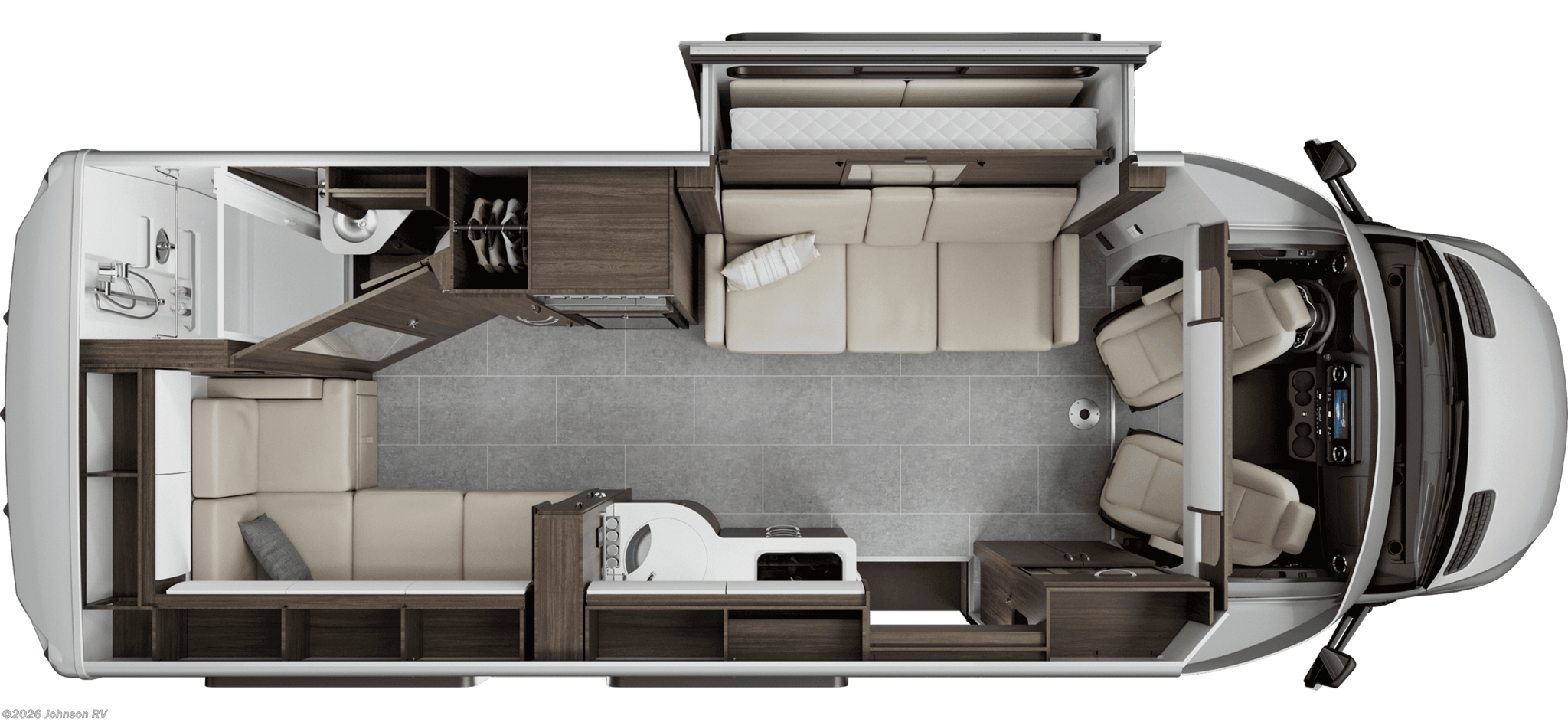 2026 LEISURE TRAVEL UNITY FX Floorplan