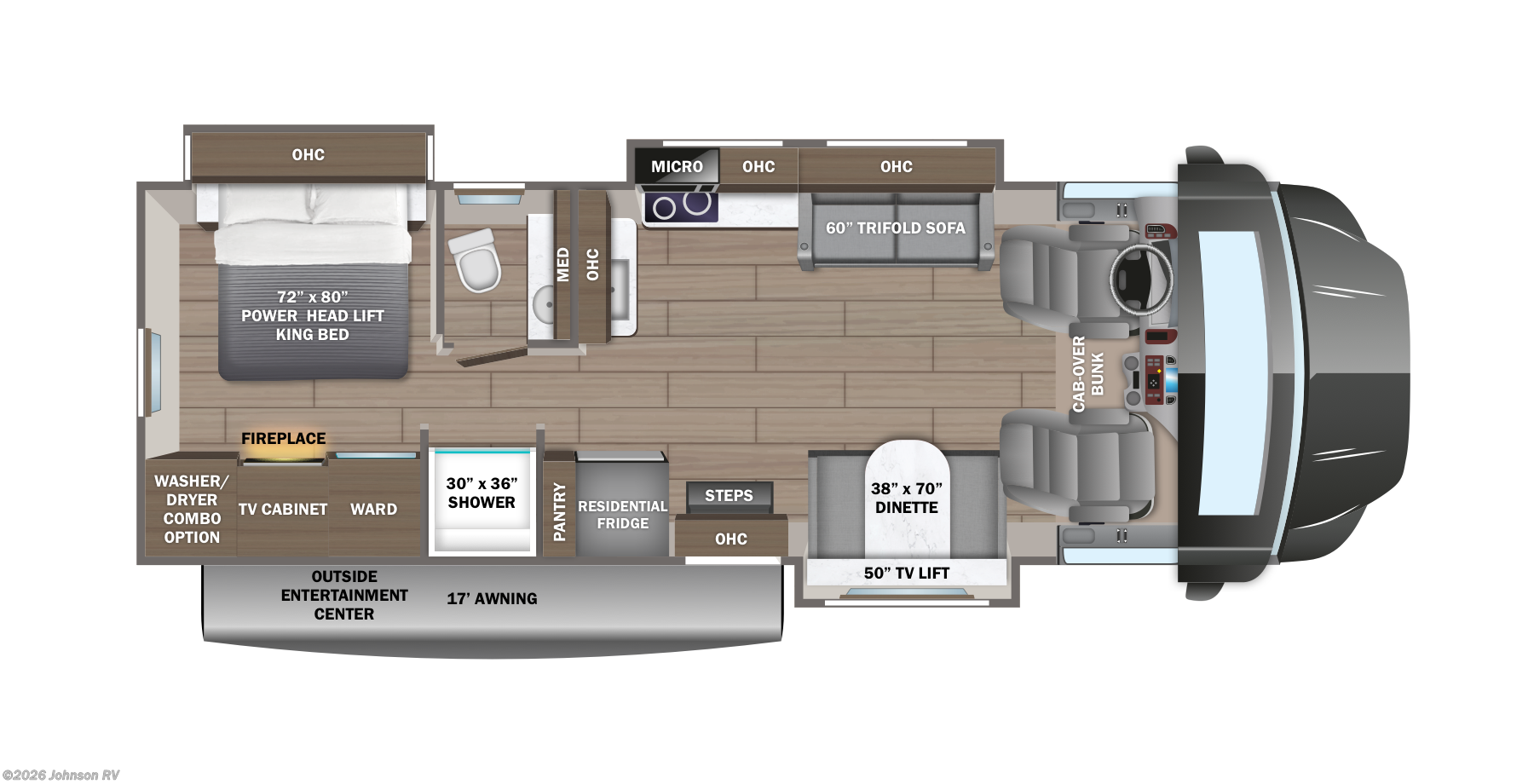 2026 JAYCO Seneca XT 35L Floorplan