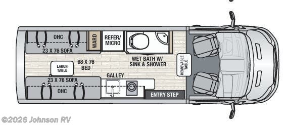2024 COACHMEN BEYOND 22D AWD Floorplan