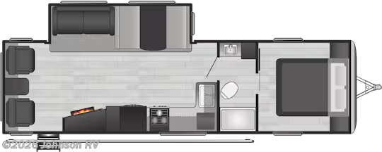 2022 KEYSTONE SPRINGDALE 285TL Floorplan