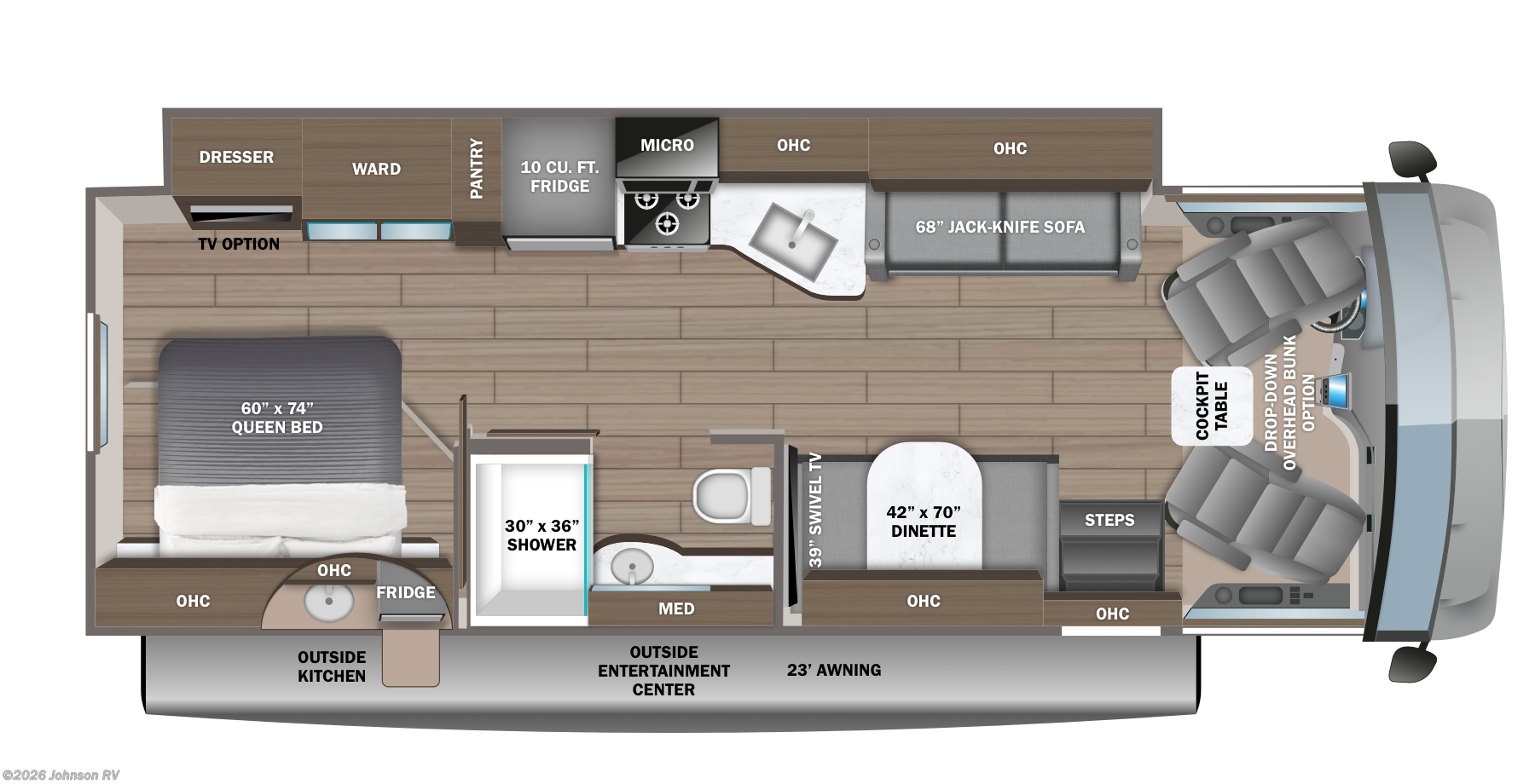 2027 JAYCO ALANTE 29S Floorplan