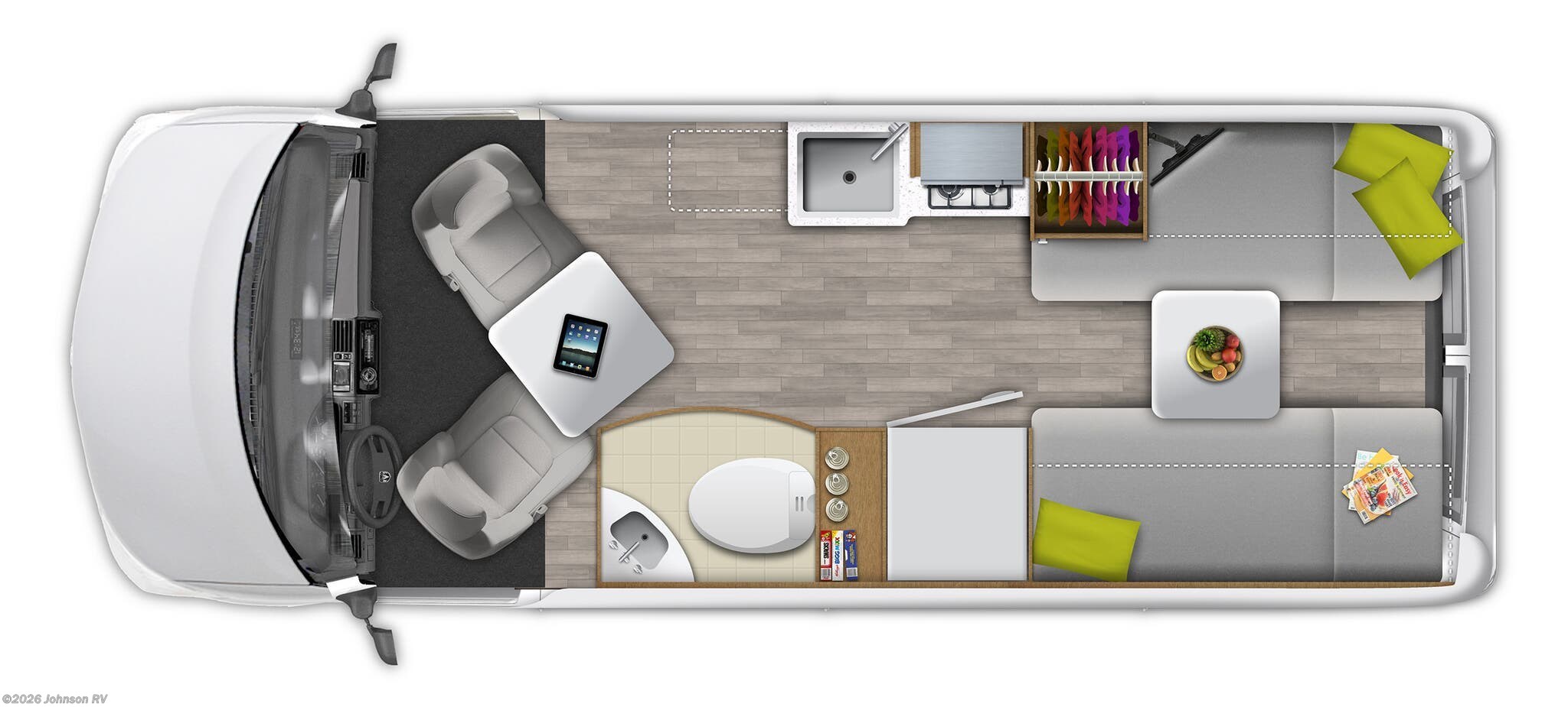 2026 ROADTREK Play Floorplan