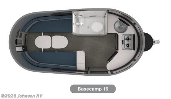 2021 AIRSTREAM Basecamp 16X Floorplan