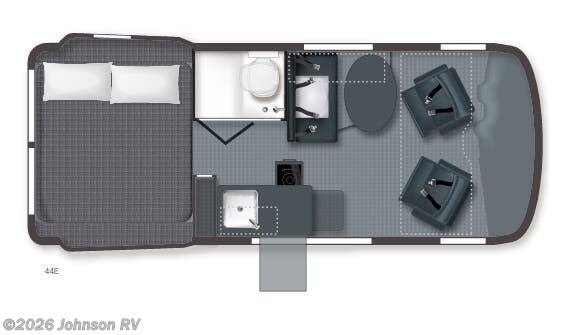 2022 WINNEBAGO Revel 44E Floorplan