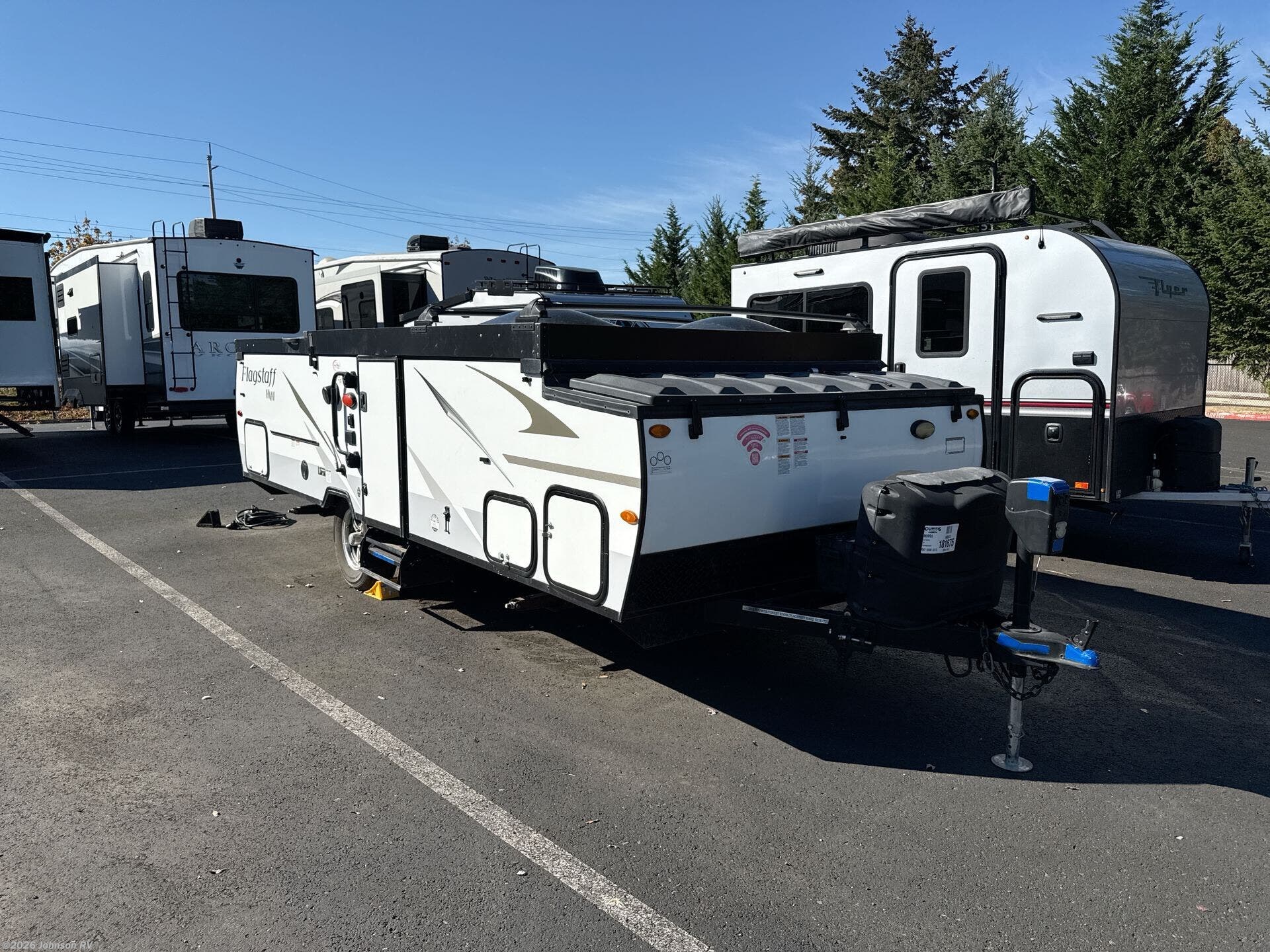 2019 Flagstaff HARDSIDE 21QBHW by Forest River from Johnson RV in Sandy, Oregon