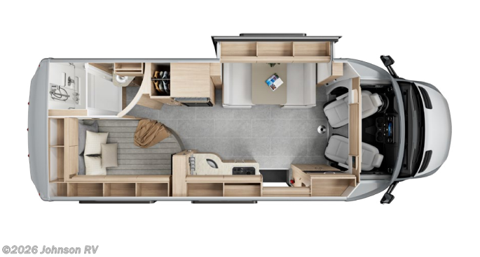 2023 LEISURE TRAVEL Unity 24CB Floorplan