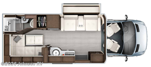 2018 LEISURE TRAVEL Unity FX Floorplan