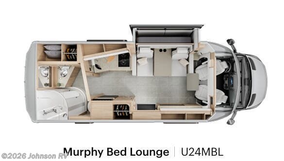 2027 LEISURE TRAVEL Unity MBL Floorplan