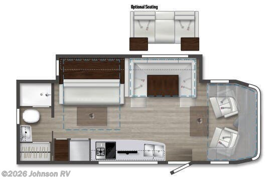 2024 WINNEBAGO Navion 24D Floorplan