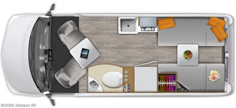 2027 ROADTREK Chase CHASE Floorplan
