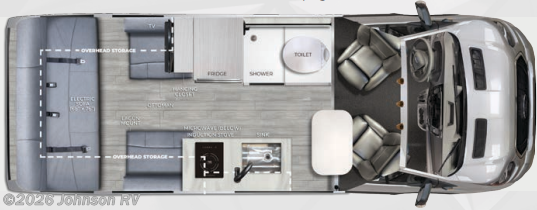 2027 PLEASURE-WAY Ontour 2.0 Floorplan