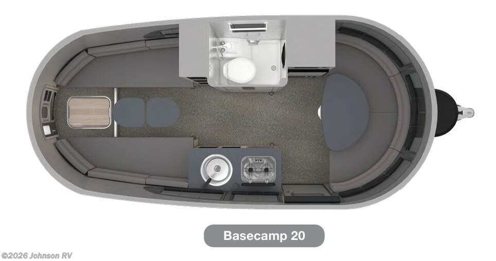 2023 AIRSTREAM Basecamp BASE CAMP 20 Floorplan