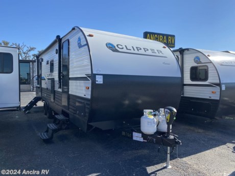 &lt;p style=&quot;text-align: center;&quot;&gt;&lt;span style=&quot;font-family: Lato, sans-serif;&quot;&gt;The longstanding tradition of Coachmen Value in recreational vehicles continues with the all-new Clipper travel trailer.&lt;/span&gt;&lt;br style=&quot;box-sizing: inherit; font-family: Lato, sans-serif;&quot; /&gt;&lt;span style=&quot;font-family: Lato, sans-serif;&quot;&gt;Designed with today&#39;s smaller, fuel-efficient tow vehicles in mind, this Clipper travel trailer weighs around 6300 lbs. Fully equipped with all the creature comforts of larger more expensive models, the Clipper travel trailer provides the ultimate value in lightweight towables.&lt;/span&gt;&lt;br style=&quot;box-sizing: inherit; font-family: Lato, sans-serif;&quot; /&gt;&lt;span style=&quot;font-family: Lato, sans-serif;&quot;&gt;Coachmen Clipper... a product by campers for campers! From the most trusted name in camping.&lt;/span&gt;&lt;/p&gt;