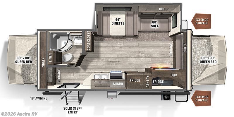 2021 Forest River Flagstaff Shamrock 235S RV for Sale in