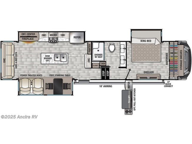 2022 Forest River Cedar Creek 345IK