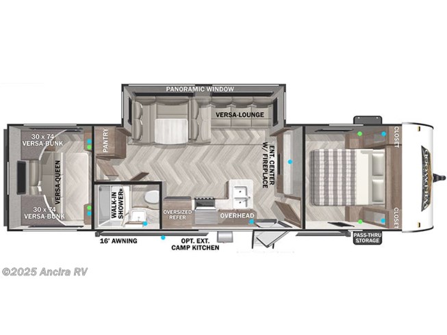 2023 Forest River Wildwood X-Lite 28VBXL