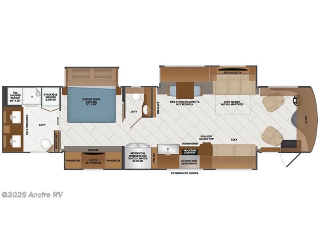 2023 Fleetwood Discovery LXE 40M