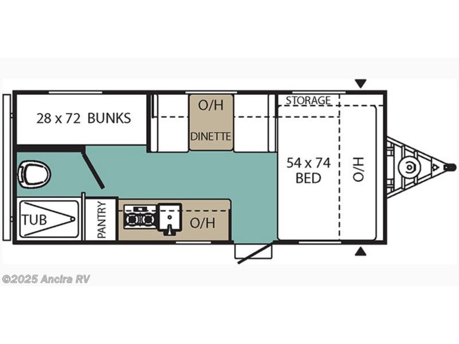 2020 Coachmen Clipper Ultra-Lite 17BH