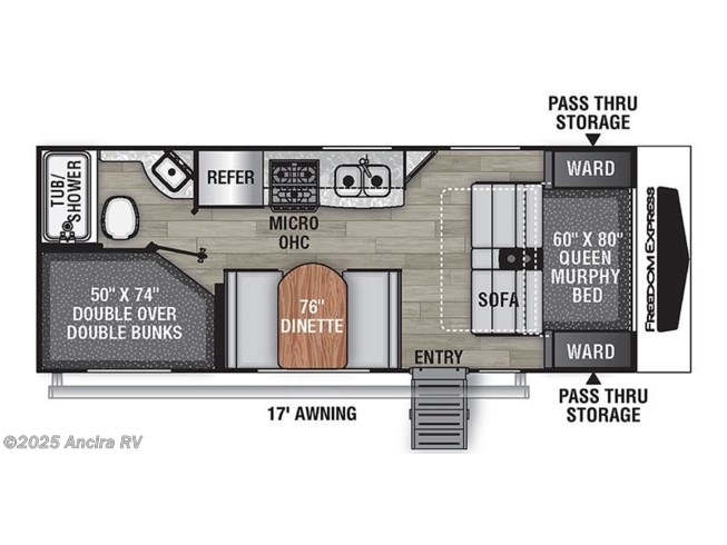 2023 Coachmen Freedom Express Select 22SE