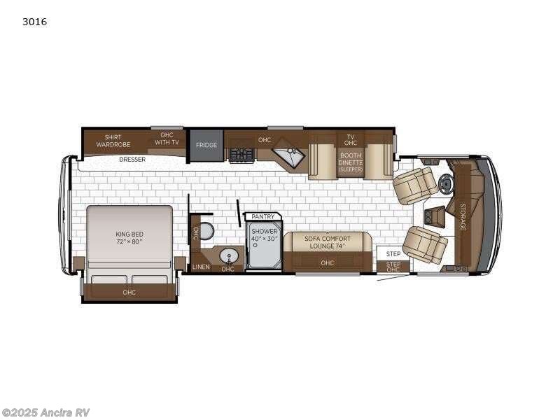 2025 Newmar Bay Star 3016 - New Class A For Sale by Ancira RV in Boerne, Texas features Slideout