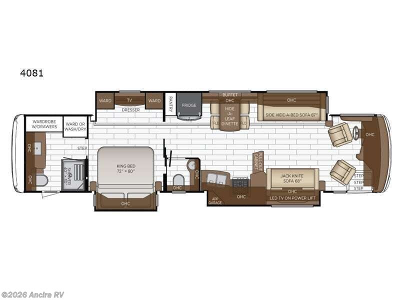 2022 Newmar Dutch Star 4081 - Used Class A For Sale by Ancira RV in Boerne, Texas features Slideout
