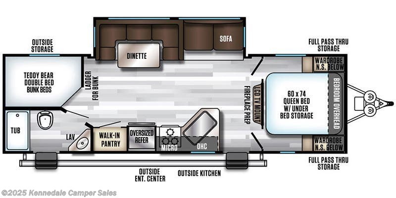2019 Forest River Cherokee Alpha Wolf 26dbh L Rv For Sale In Kennedale Tx 76060 301361 Rvusa Com Classifieds