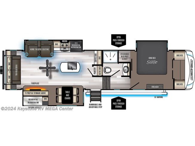 2021 Forest River Arctic Wolf 3550 SUITE RV for Sale in Greencastle, PA