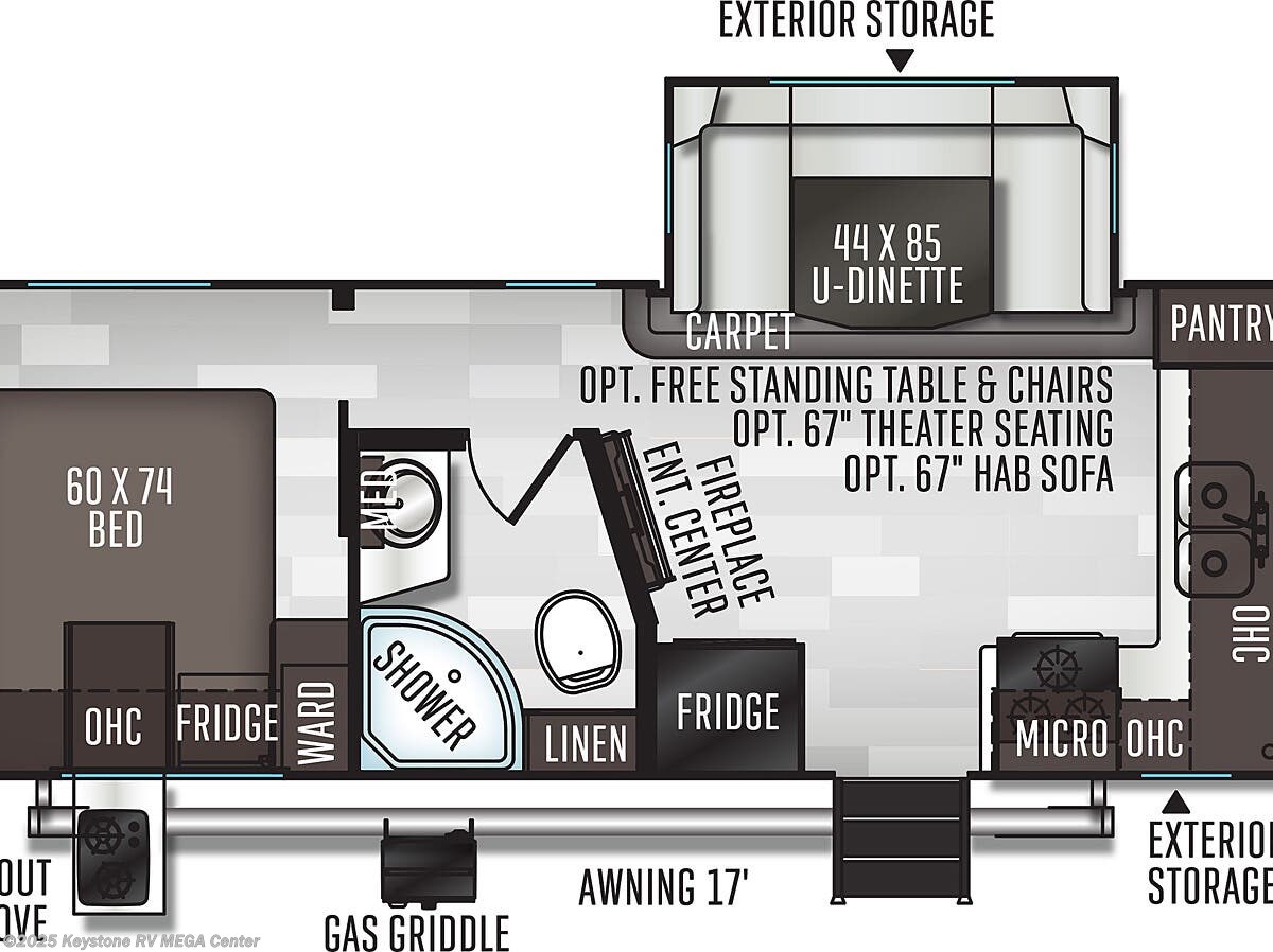 15469 2021 Forest River Flagstaff Micro Lite 25fks Travel Trailer For Sale In Greencastle Pa