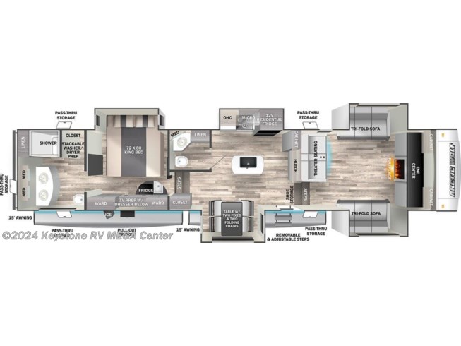 2023 Forest River Cherokee Arctic Wolf 3910SUITE - New Fifth Wheel For Sale by Keystone RV MEGA Center in Greencastle, Pennsylvania