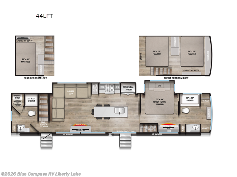 2026 Alliance RV Benchmark 44LFT - New Destination Trailer For Sale by Blue Compass RV Liberty Lake in Liberty Lake, Washington features Slideout
