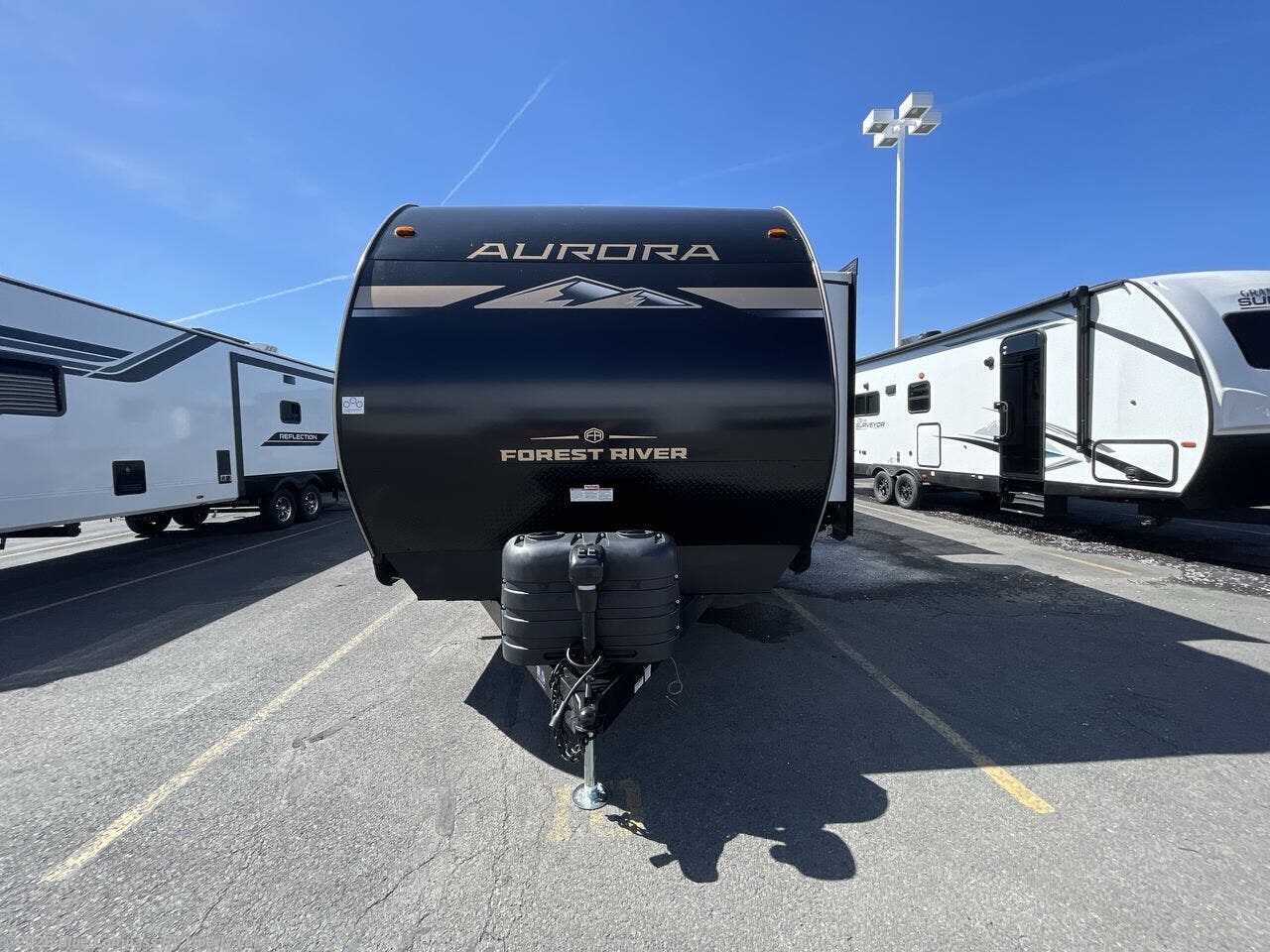 New 2026 Forest River Aurora 34BHTS (2 Queen Beds) available in Liberty Lake, Washington
