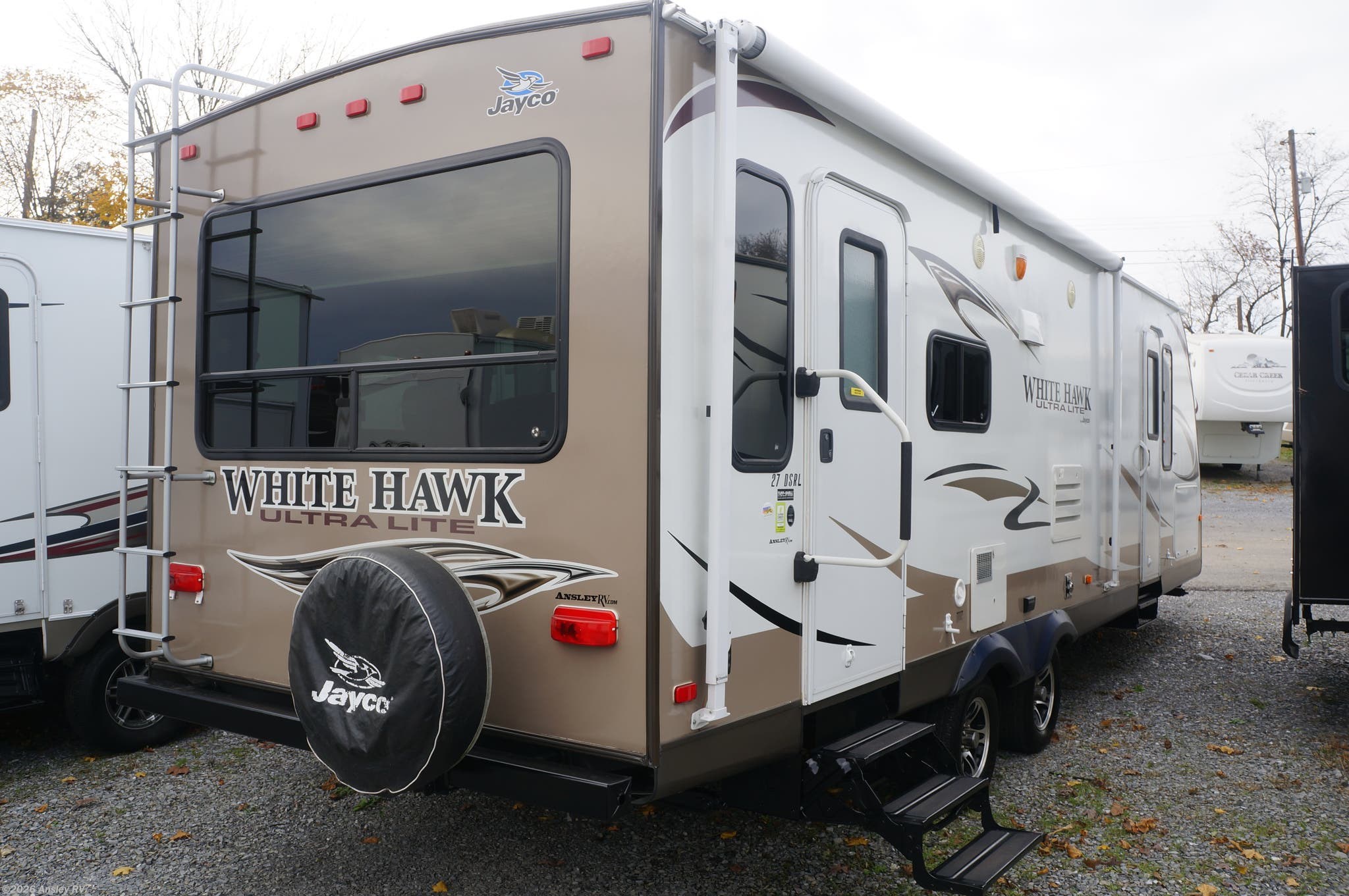 Previous. 2012 Jayco White Hawk 27DSRL floorplan image