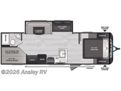 Stock Image for 2025 Keystone East 2640BH (options and colors may vary) 2025 Bullet Classic 2640BH by Keystone from Ansley RV in Duncansville, Pennsylvania