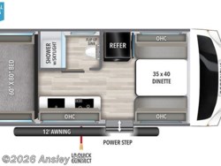 Stock Image for 2025 Grand Design 160LG (options and colors may vary) 2025 Serenova 160LG by Grand Design from Ansley RV in Duncansville, Pennsylvania