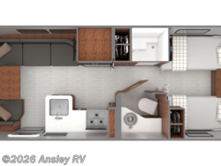 Stock Image for 2025 Airstream 25FB (options and colors may vary)