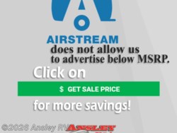 Stock Image for 2025 Airstream 25FB (options and colors may vary)