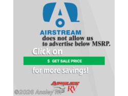 Stock Image for 2025 Airstream 25FB (options and colors may vary)