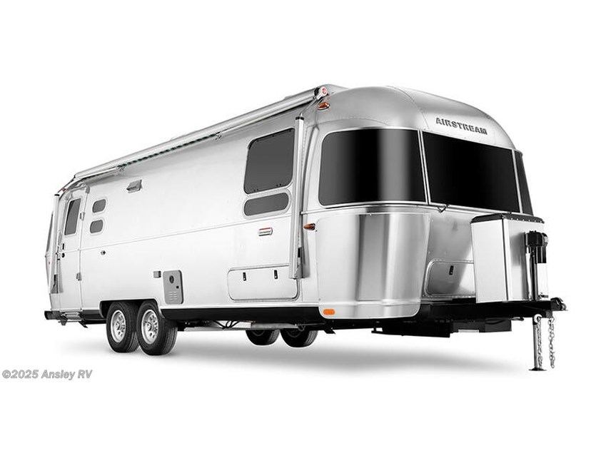 Stock Image for 2025 Airstream 27FB (options and colors may vary)
