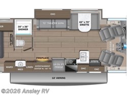Stock Image for 2025 Jayco 30Z (options and colors may vary) 2026 Greyhawk 30Z by Jayco from Ansley RV in Duncansville, Pennsylvania