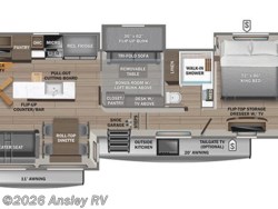 Stock Image for 2025 Jayco 377RLBH (options and colors may vary) 2026 Jayco North Point 377RLBH - New Fifth Wheel for sale by Ansley RV in Duncansville, Pennsylvania